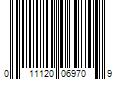 Barcode Image for UPC code 011120069709