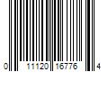 Barcode Image for UPC code 011120167764