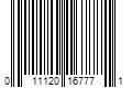 Barcode Image for UPC code 011120167771