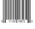 Barcode Image for UPC code 011120185720