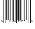 Barcode Image for UPC code 011120221268