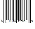 Barcode Image for UPC code 011120226805. Product Name: Febreze Spring & Renewal Scent BISSELL Style 7 Vacuum Bag  3-Pack  17F93