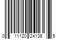 Barcode Image for UPC code 011120241365