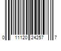 Barcode Image for UPC code 011120242577