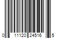 Barcode Image for UPC code 011120245165