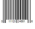 Barcode Image for UPC code 011120245516