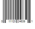 Barcode Image for UPC code 011120246391