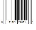 Barcode Image for UPC code 011120248111