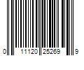 Barcode Image for UPC code 011120252699