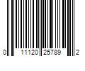 Barcode Image for UPC code 011120257892