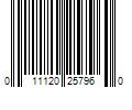 Barcode Image for UPC code 011120257960