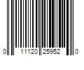 Barcode Image for UPC code 011120259520