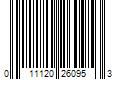 Barcode Image for UPC code 011120260953