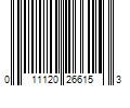 Barcode Image for UPC code 011120266153