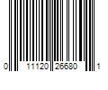 Barcode Image for UPC code 011120266801