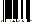 Barcode Image for UPC code 011120271430