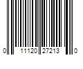 Barcode Image for UPC code 011120272130