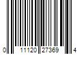 Barcode Image for UPC code 011120273694