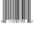 Barcode Image for UPC code 011120274080