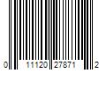 Barcode Image for UPC code 011120278712