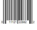 Barcode Image for UPC code 011121228822