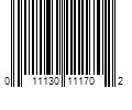 Barcode Image for UPC code 011130111702