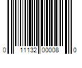 Barcode Image for UPC code 011132000080