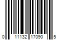 Barcode Image for UPC code 011132170905