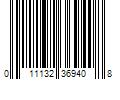 Barcode Image for UPC code 011132369408