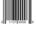 Barcode Image for UPC code 011137000085