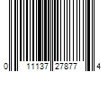 Barcode Image for UPC code 011137278774