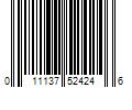 Barcode Image for UPC code 011137524246