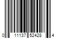 Barcode Image for UPC code 011137524284