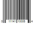 Barcode Image for UPC code 011141100054