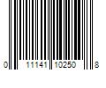 Barcode Image for UPC code 011141102508