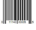 Barcode Image for UPC code 011143000055