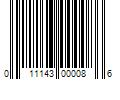 Barcode Image for UPC code 011143000086