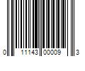 Barcode Image for UPC code 011143000093