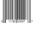 Barcode Image for UPC code 011152000077