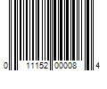 Barcode Image for UPC code 011152000084