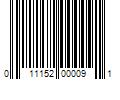 Barcode Image for UPC code 011152000091