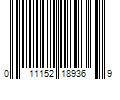 Barcode Image for UPC code 011152189369