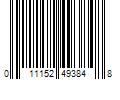 Barcode Image for UPC code 011152493848