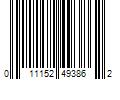 Barcode Image for UPC code 011152493862