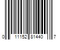 Barcode Image for UPC code 011152814407