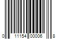 Barcode Image for UPC code 011154000068