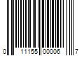 Barcode Image for UPC code 011155000067