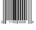 Barcode Image for UPC code 011163000066