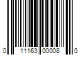 Barcode Image for UPC code 011163000080