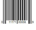 Barcode Image for UPC code 011171000089